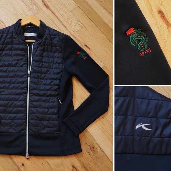 KJUS Retention Jacket Size M Quilted MONTEREY PENINSULA COUNTRY CLUB Lightweight